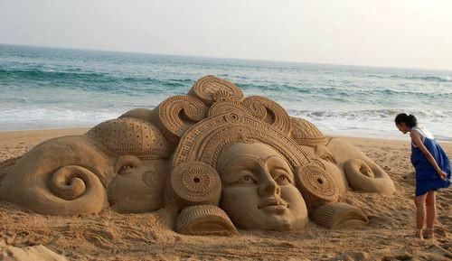 Sand Art Festival in Odisha