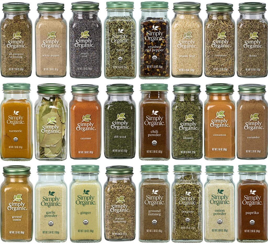 These flavourings improve the taste an texture of food