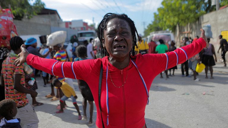 Haiti is in pain