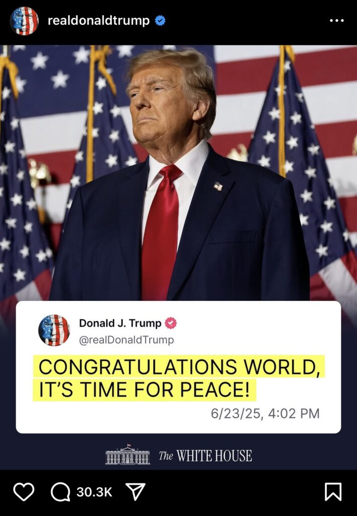 TRUMP tweets impulsively