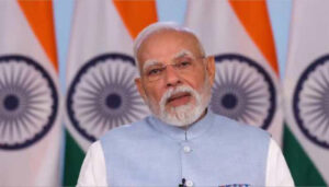 Narendra Modi speaking about GST