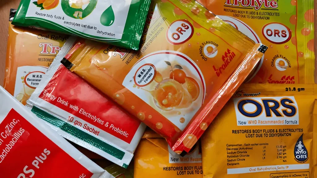 ORS stands for Oral Rehydration Solutions.