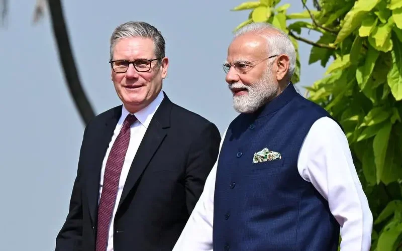 Prime Minister Narendra Modi hosted UK Prime Minister Keir Starmer on his first visit to India.