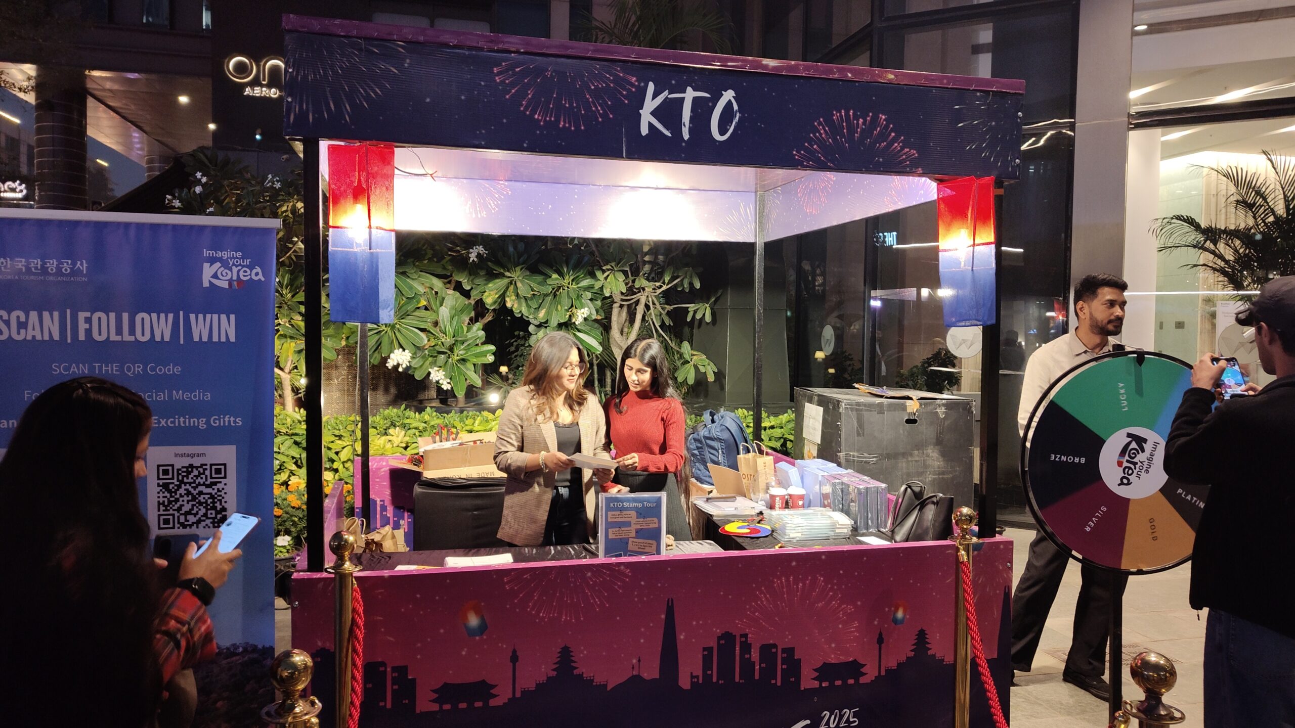 KTO Booth, Korea Street Fair 2025