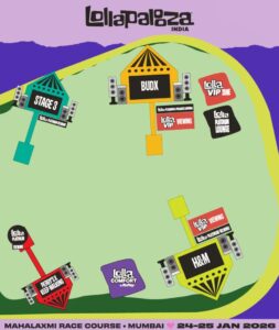 Lollapalooza 2026 Event Map