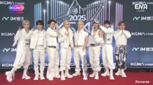 Stray Kids serving the Music the night deserves