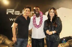 Akon sang the famous "Chammak Challo" track from Ra.One back in 2011.