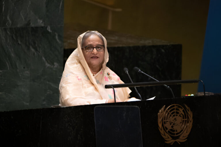 Former Prime Minister Sheikh Hasina received the death sentence for crimes against humanity.