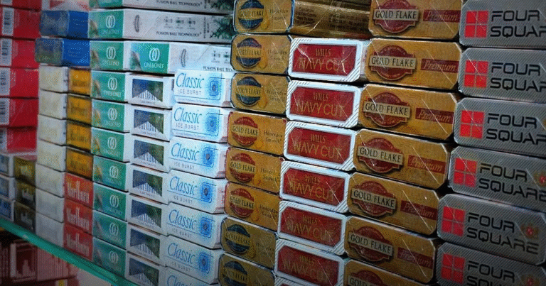 Cigarette production in India hints at a new economy