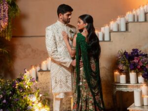 Netra Mantena & Vamsi Gadiraju had separate wedding attires for all the functions