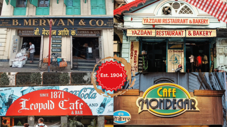 Timeless cafés with marble tables and bentwood chairs, echoing generations of conversations over chai and bun maska.