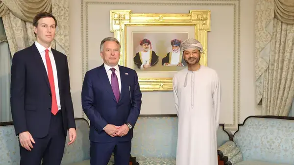 US delegation meets the Omani delegation at Muscat.