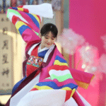 Actress Cho Yi-hyun as as Korean Legends shaman in Head Over Heels