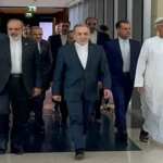 US delegation meets the Omani delegation at Muscat.