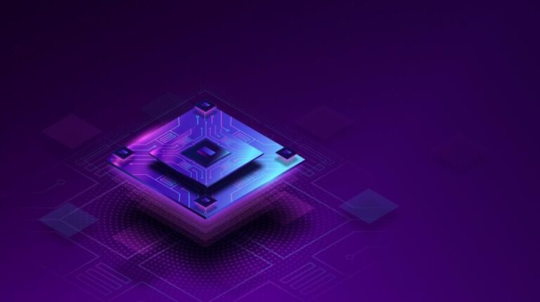 Electronic chip of DeepSeek