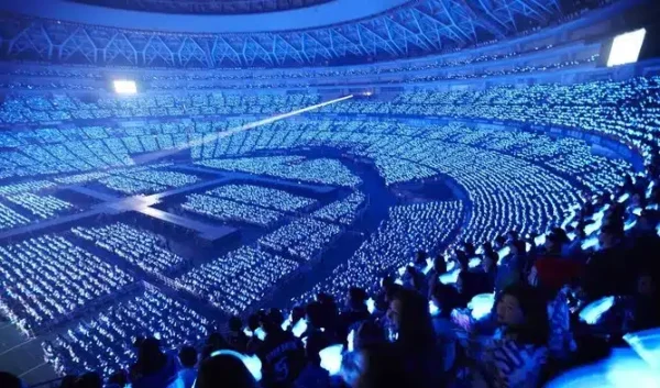 K-pop fans making profiles blue
