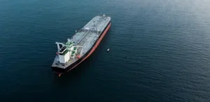 An oil tanker crossing the Strait of Hormuz. Source - Responsible Statecraft