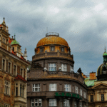 Eastern Europe budget travel 2026 - Prague Old Town Square Astronomical Clock at sunset