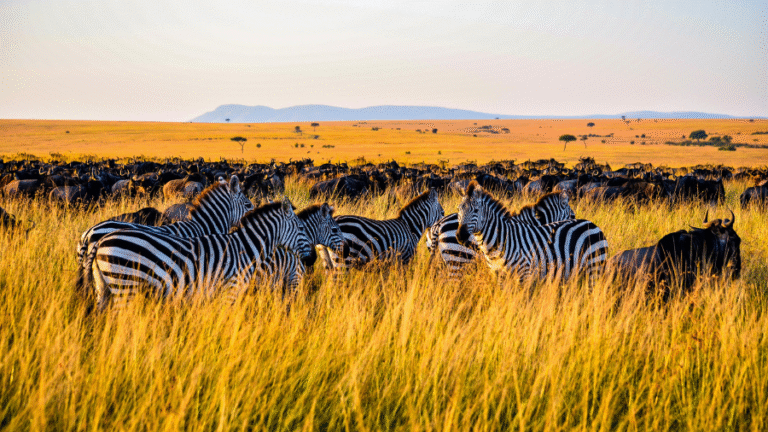 Kenya safari 2026 travel guide - wildebeest Great Migration Mara River crossing Maasai Mara