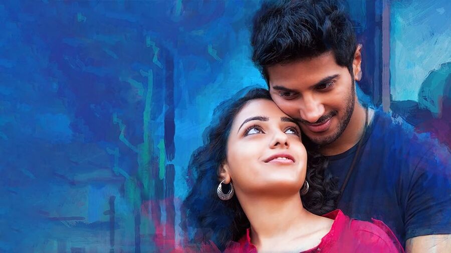 Dulquer Salmaan and Nithya Menen in O Kadhal Kanmani