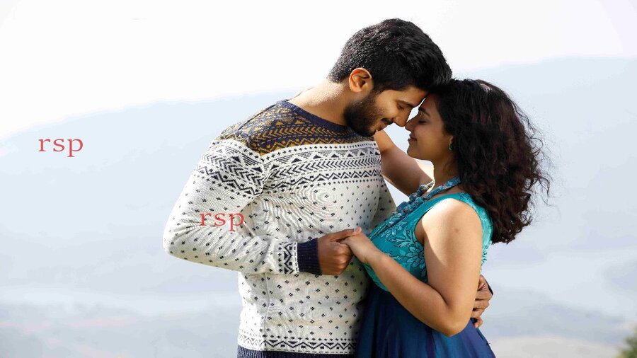 Dulquer Salmaan and Nithya Menen in From 100 Days of Love 