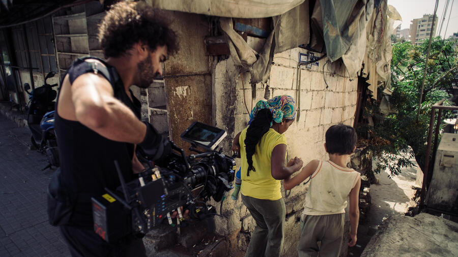 Shot from Behind-the-scene from Capernaum (2018)