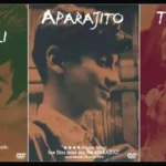 Promotional posters for the Apu Trilogy.