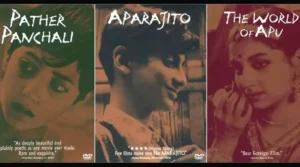 Promotional posters for the Apu Trilogy.