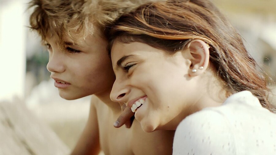 Zain Al- Raeef and Cedra Izaam (Playing Sahar) in Capernaum (2018)