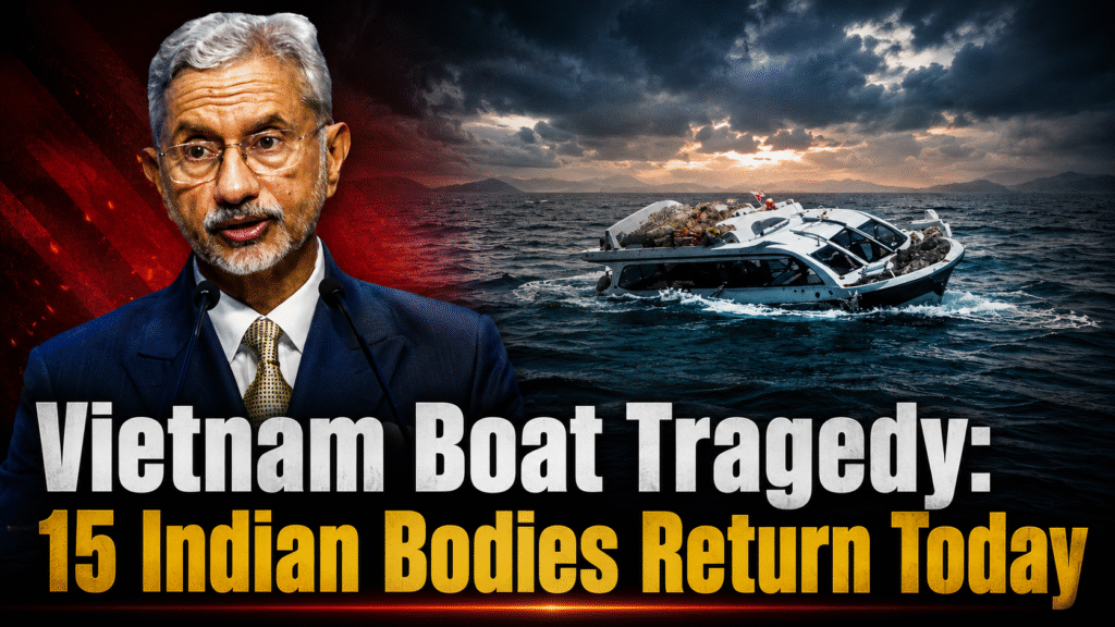 Vietnam Boat Tragedy: 15 Indian Bodes Return Today.
