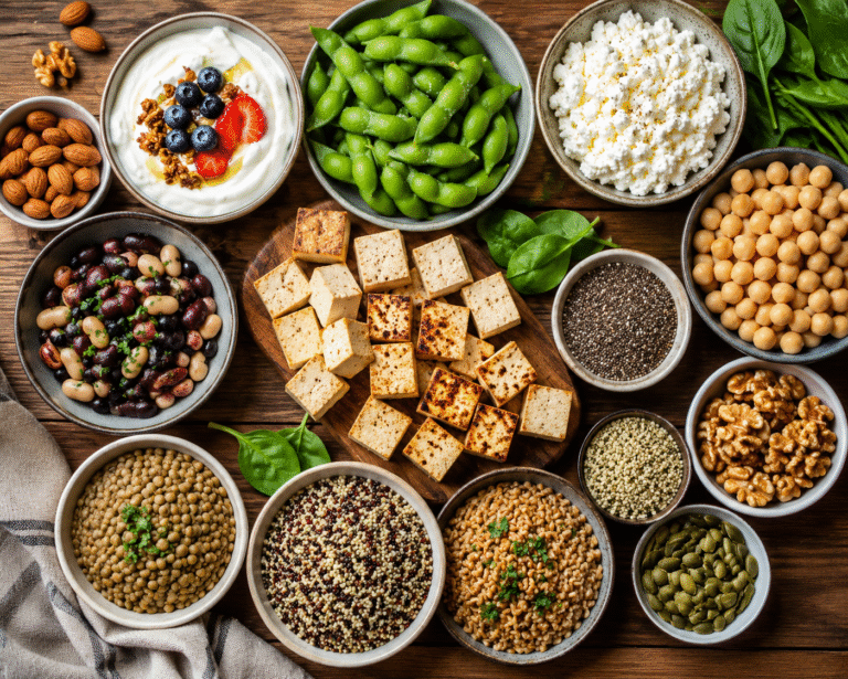 6 Protein Rich Vegetarian Foods.