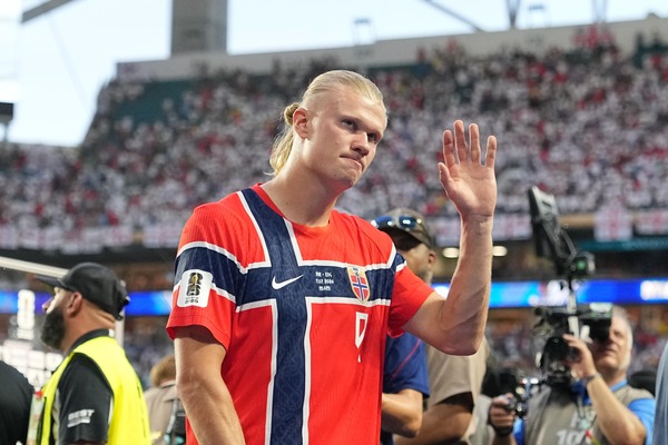 Erling Haaland at FIFA World Cup.
