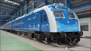 Hydrogen Train in India.