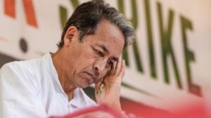 Sonam Wangchuk during his hunger strike.