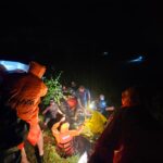 Indian coast guard flood rescue operation.