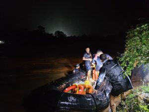 Indian Coast Guard rescues 170 in Gujarat floods during night operations.