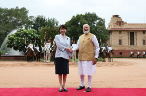 India-Japan: PM Modi shakes hands with Japan's PM Sanae Takaichi