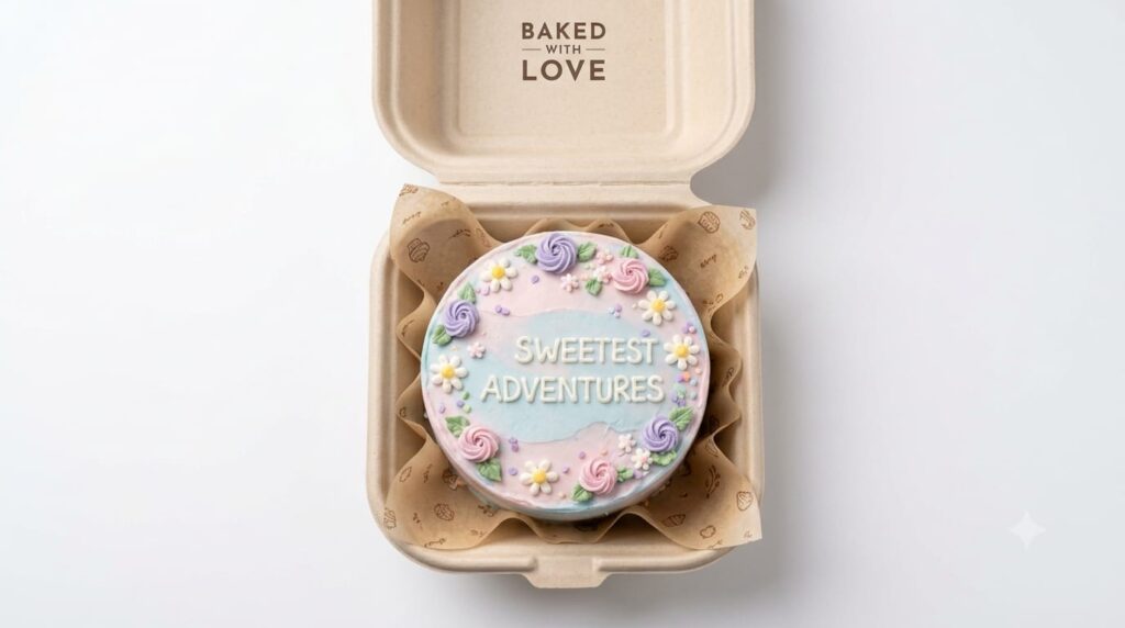 A bento cake to celebrate international cake day.