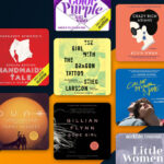 A collage of book covers representing different entries in a book series⁠.