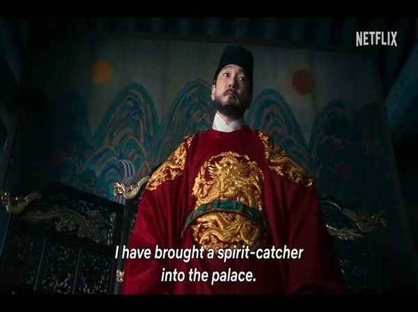 'The East Palace' presents a unique Historical Fantasy. A still of the King from the series.