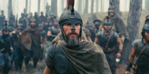 Matt Damon as the epic hero Odysseus in 'The Odyssey'.