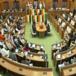 New Delhi, Jan 05 (ANI): Delhi Lieutenant Governor Vinai Kumar Saxena addresses the house during the first day of the winter session of Delhi Assembly, in New Delhi on Monday. Chief Minister Rekha Gupta, Assembly Speaker Vijendra Gupta and cabinet ministers are also present.