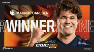 Magnus Carlsen wins the 2026 Esports World Cup.