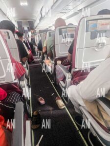 Air India flight plunge. (Photo: ANI)