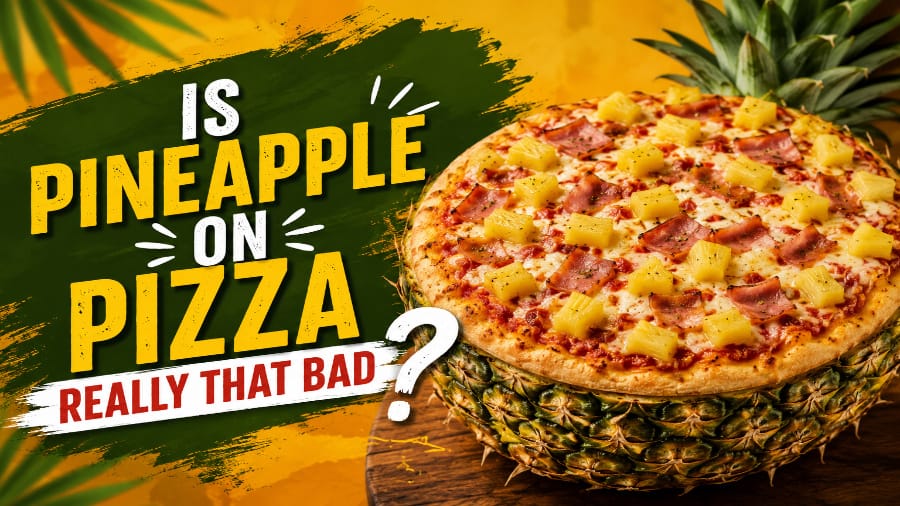 Pineapple on pizza.