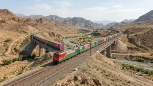 Russia-India rail link proposed as an alternative land route amid Strait of Hormuz risks.