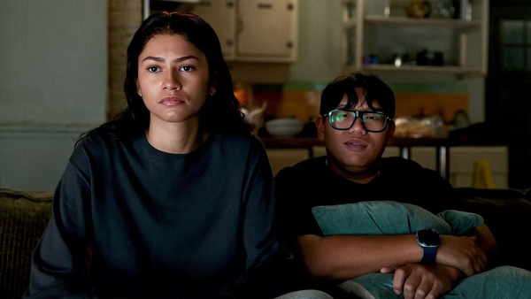 Ned and MJ in a still from ‘Spider-Man: Brand New Day’.