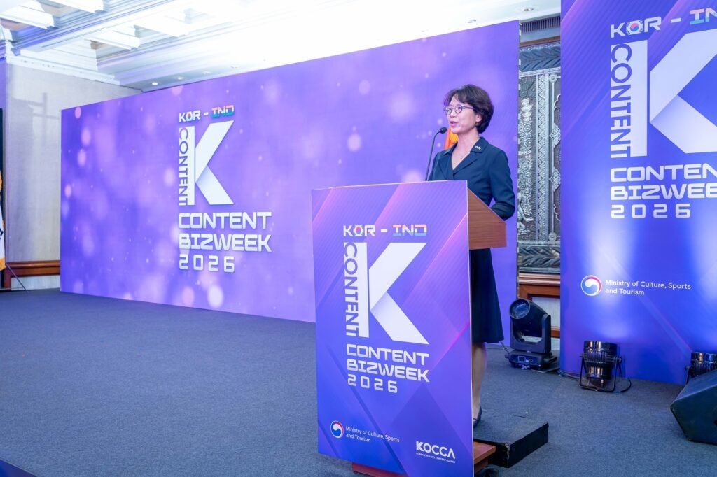 Korean content at KOCCA BizWeek 2026.