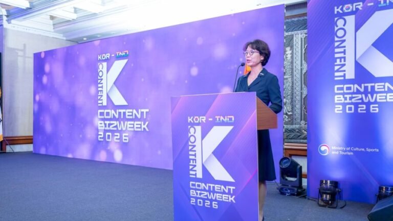 Korean content at KOCCA BizWeek 2026.